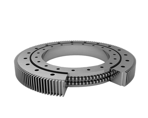 Rotary bearing with external teeth